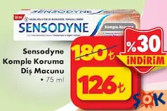 SENSODYNE KOMPLE KORUMA DİŞ MACUNU 75 ML fiyat ve kampanya bilgisi